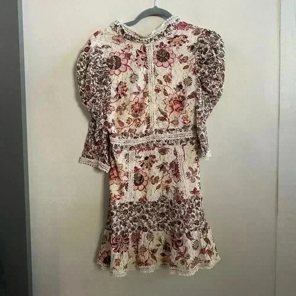 Topshop lace tie back dress‎ 6